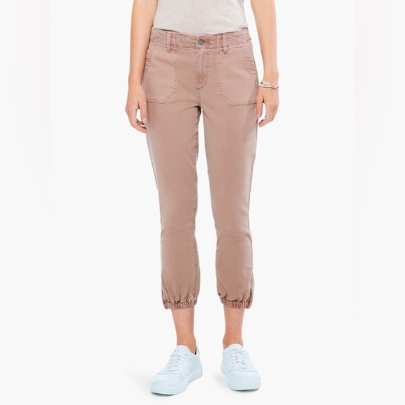 PAIGE MAYSLIE Tan Cropped Pants - Picture 1 of 11